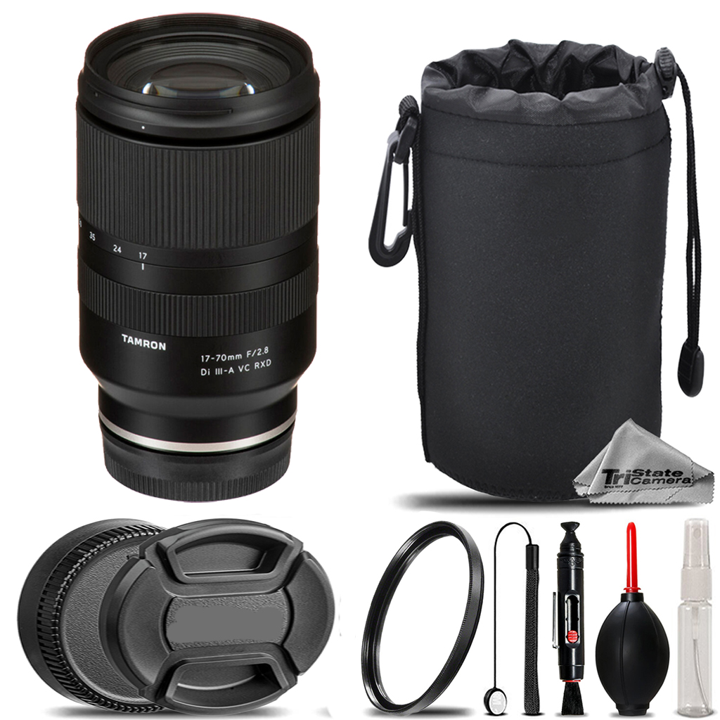 17-70mm f/2.8 III RXD Lens for FUJIFILM +UV Filter+ Hood +Lens Pouch-Kit *FREE SHIPPING*