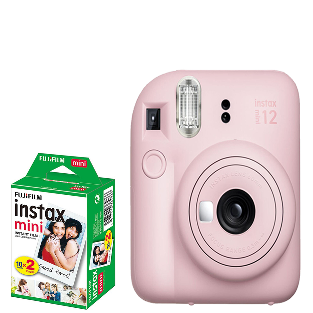 INSTAX MINI 12 Instant Film Camera Pink+ Mini Film Kit *FREE SHIPPING*