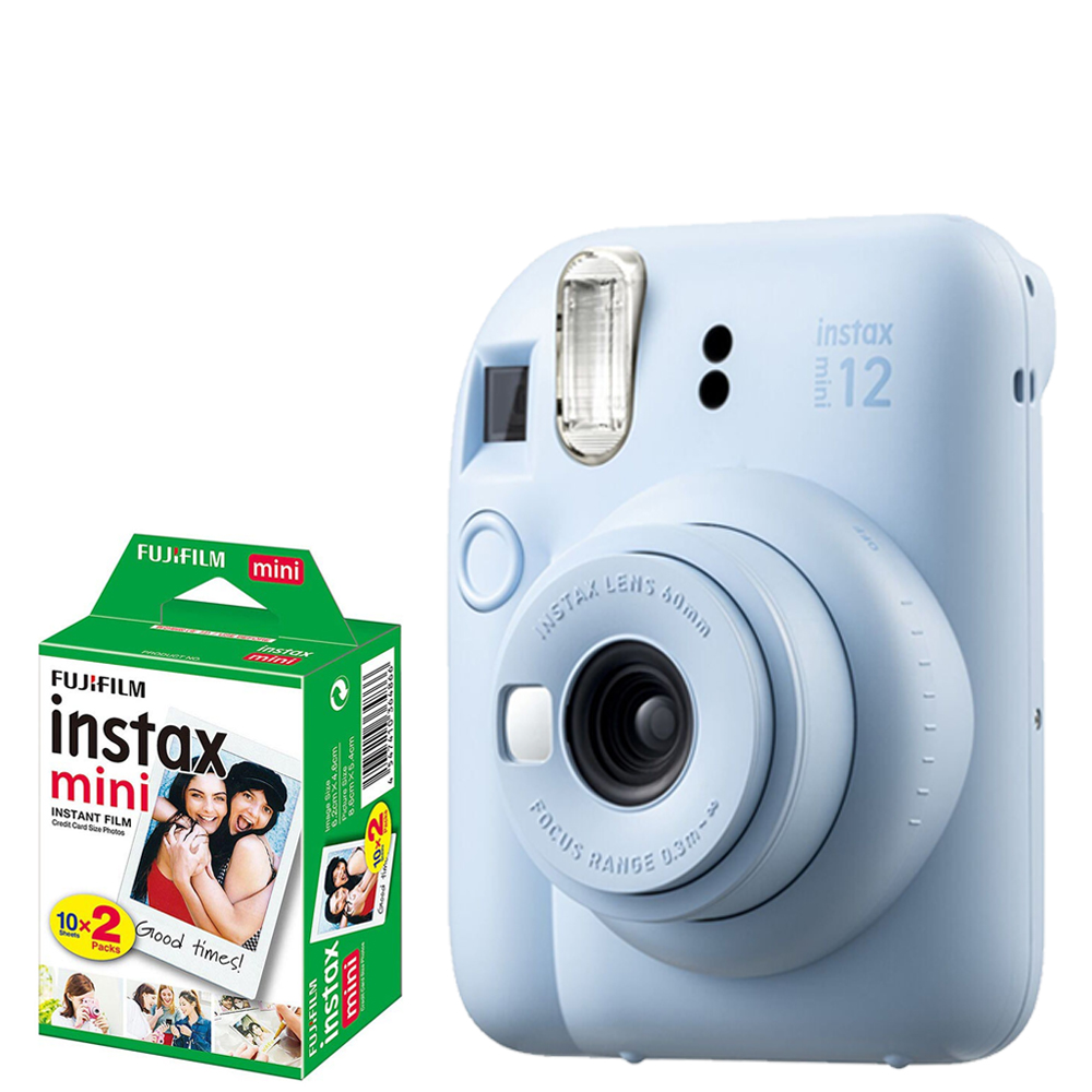 INSTAX MINI 12 Instant Film Camera Blue+ Mini Film Kit *FREE SHIPPING*