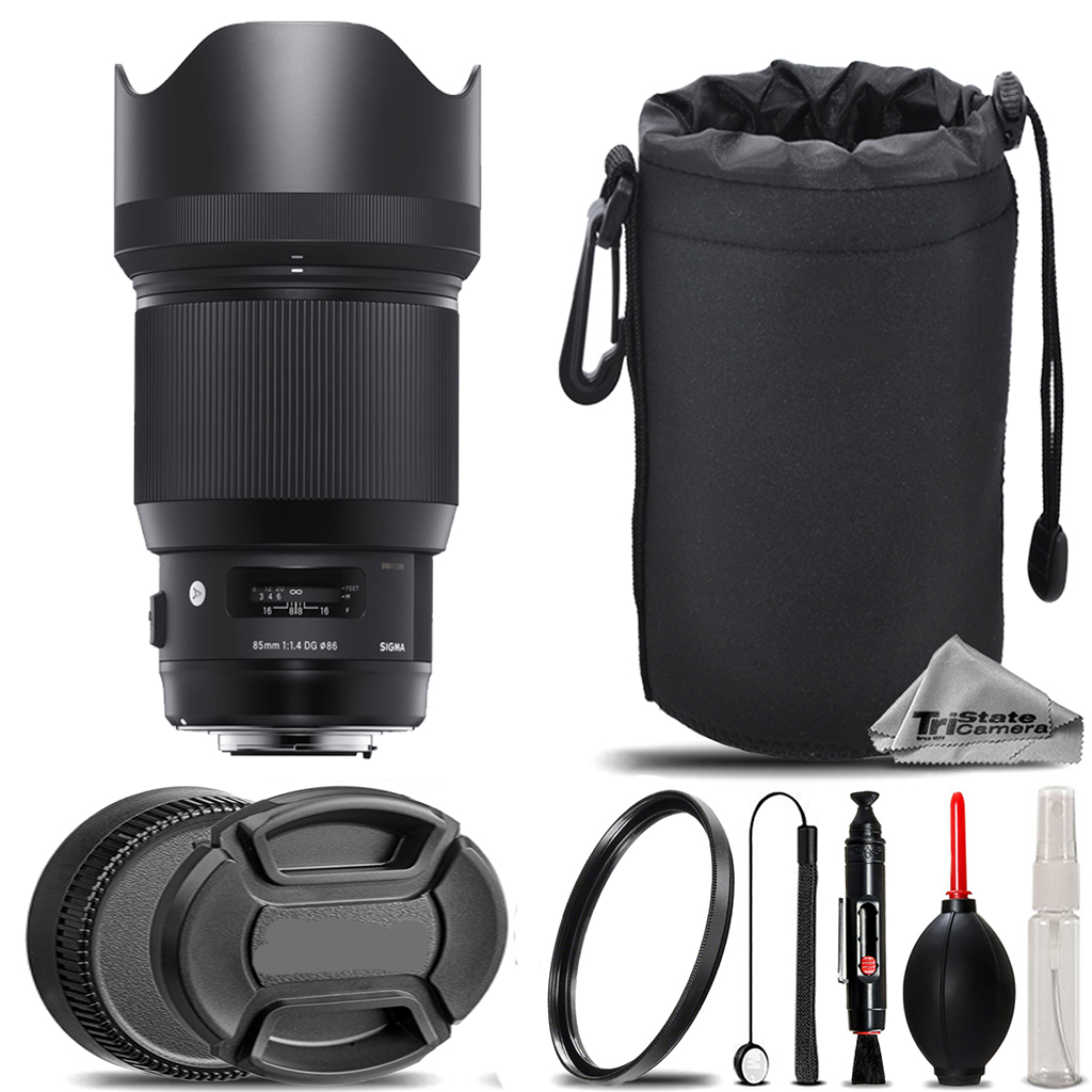 85mm f/1.4 DG HSM Art Lens for Nikon F- Basic Kit *FREE SHIPPING*