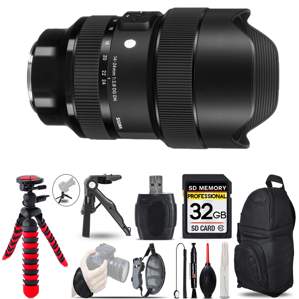 14-24mm f/2.8 DG DN Art Lens for Sony E - 32GB Accessory Kit *FREE SHIPPING*