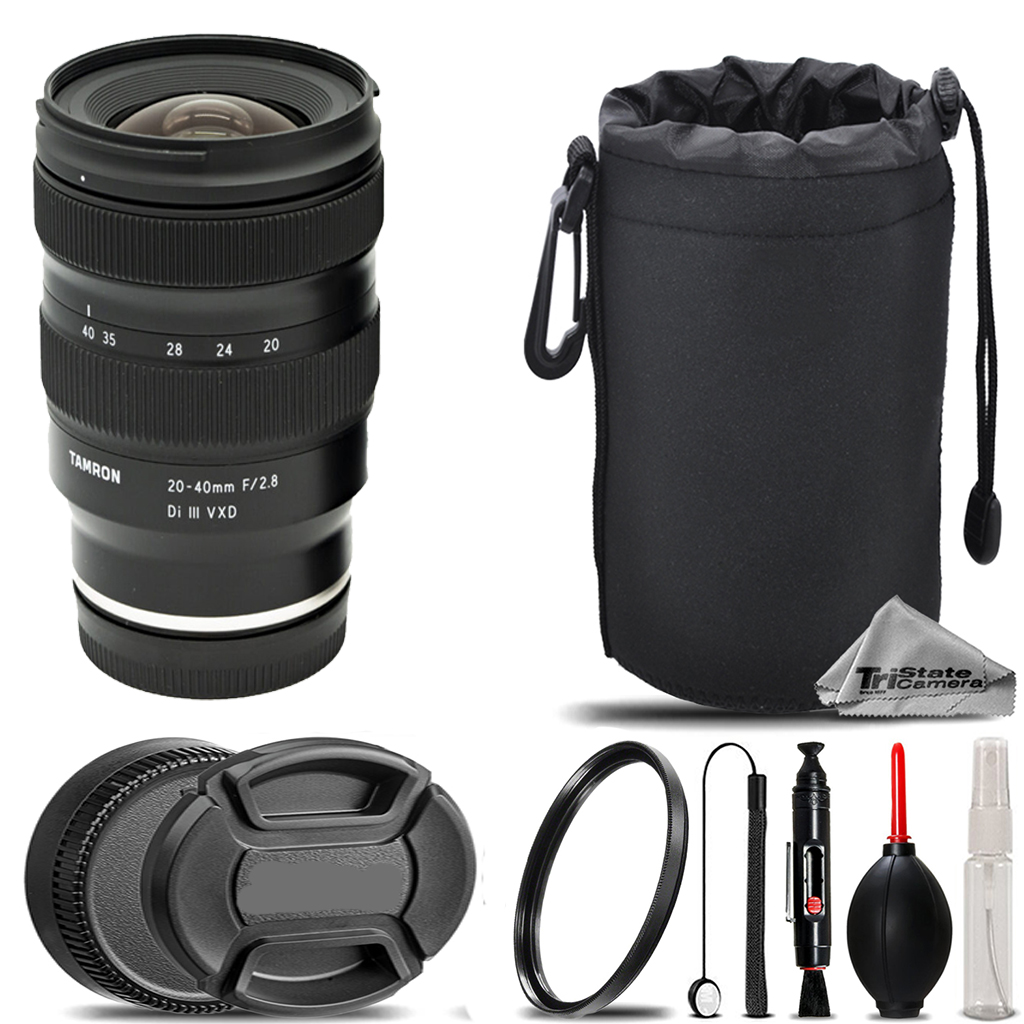 20-40mm f/2.8 Di III VXD Lens for Sony E +UV Filter+ Hood +Lens Pouch-Kit *FREE SHIPPING*