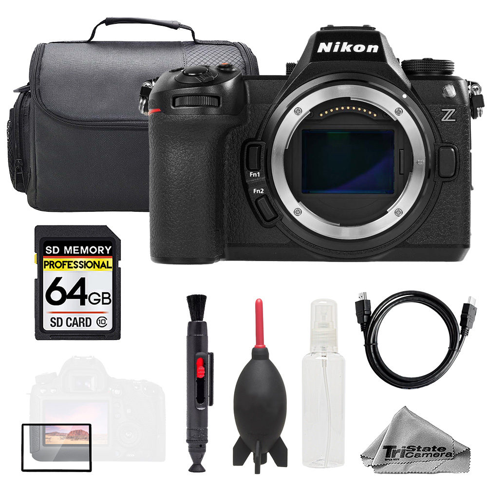 Z6 III Mirrorless Camera (Body) + 64GB + Bag+ Screen Protector- Basic Kit *FREE SHIPPING*