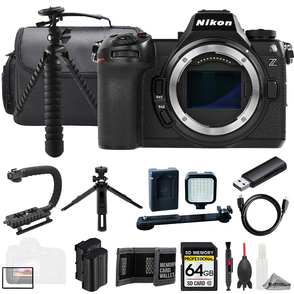 Z6 III Mirrorless Camera (Body) + 64GB + Ext Batt+ LED Light- ULTIMATE Kit *FREE SHIPPING*