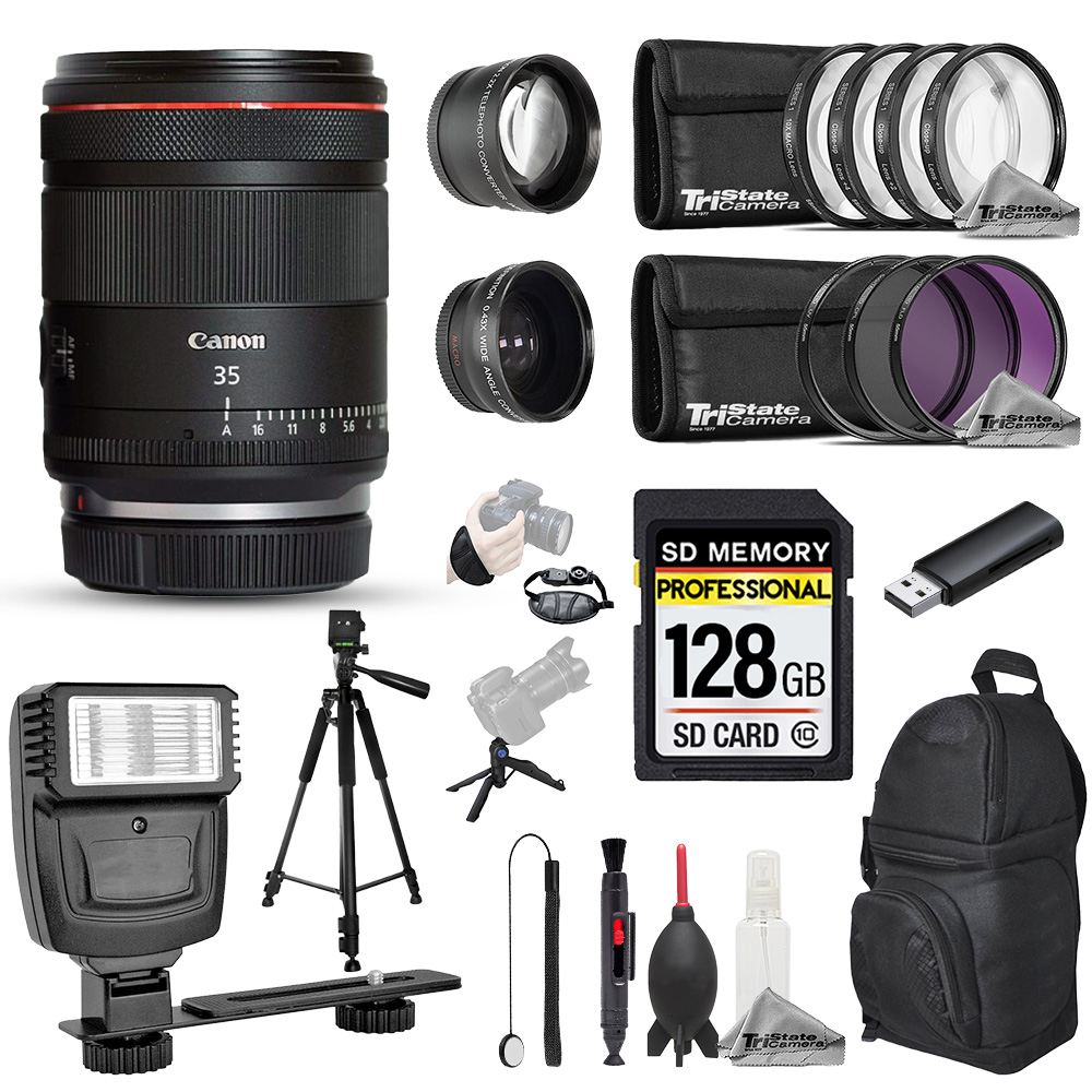 RF 35mm f/1.4 L VCM Lens - 20pc 128GB Pro Kit *FREE SHIPPING*