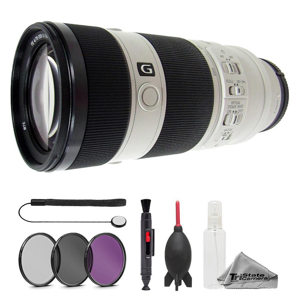 FE 70-200mm f/4 G OSS Lens - 7pc Essentials Bundle *FREE SHIPPING*