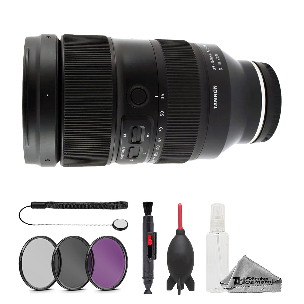 35-150mm f/2-2.8 Di III VXD Lens - 7pc Essentials Bundle *FREE SHIPPING*