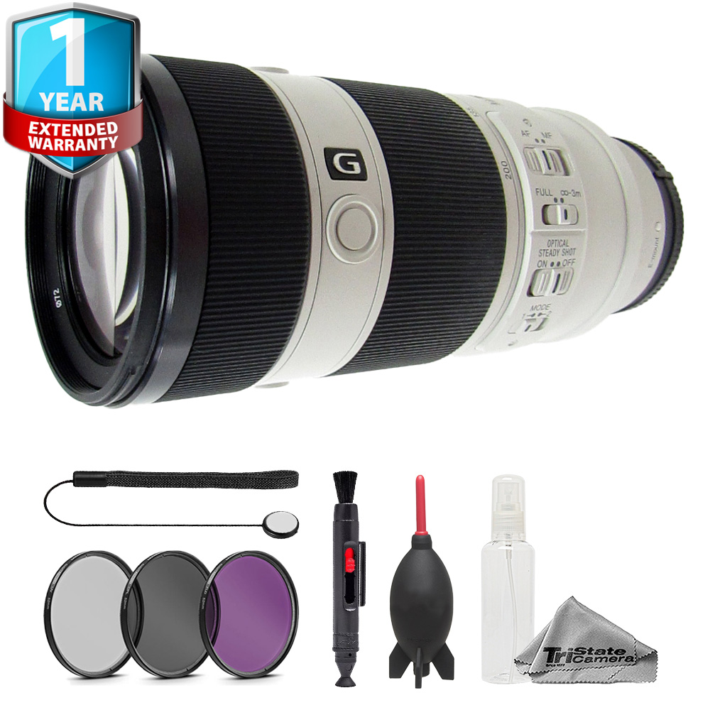FE 70-200mm f/4 G OSS Lens - 7pc Essentials Bundle + 1 Yr Warranty *FREE SHIPPING*