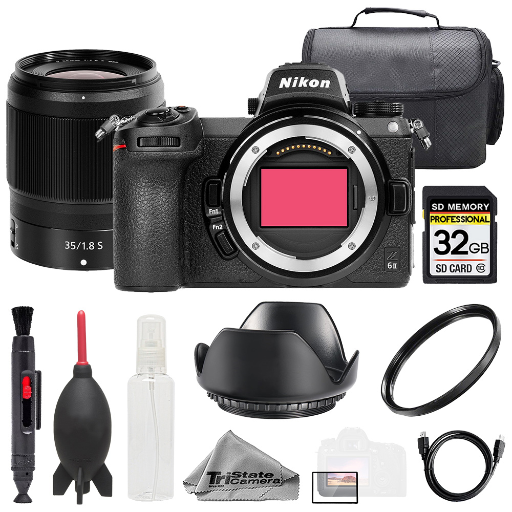 Z6 II + Z 35mm f/1.8 S Lens +32GB + Bag+ UV Filter- Basic Kit *FREE SHIPPING*