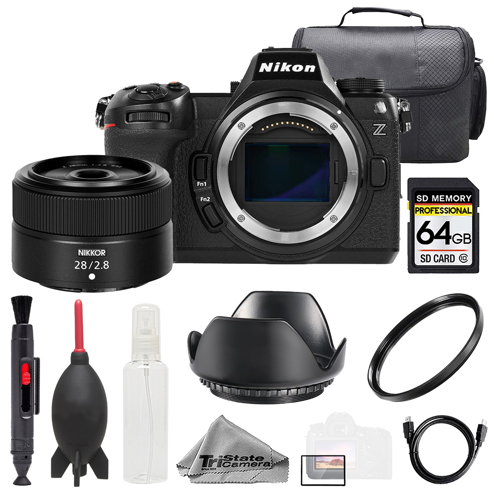 NIKON | Z6 III + Z 28mm f/2.8 Lens +64GB + Bag+ UV Filter- Basic