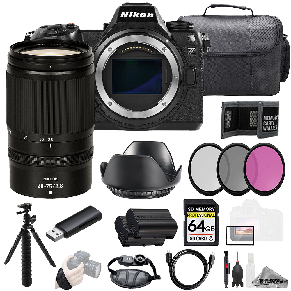 Z6 III +Z 28-75mm f/2.8 Lens +64GB + Ext Bat+ 3 PC Filter- Kit *FREE SHIPPING*