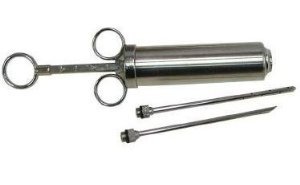 5011 2-Ounce SS Seasoning Injector w/ Marinade Needles 