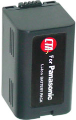 CGR-D16, Lithium-Ion Battery Pack (7.2v, 2000mah) Replacement For Panasonic CGR-D16 *FREE SHIPPING*