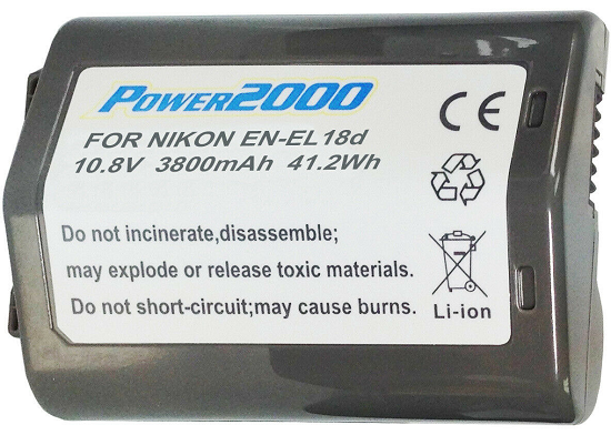 EN-EL18D Rechargeable Li-Ion Battery Pack *FREE SHIPPING*