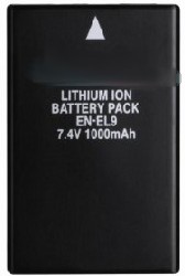 EN-EL9 Rechargeable Li-Ion Battery Pack For D-40 & D-40x Digital SLR Cameras *FREE SHIPPING*
