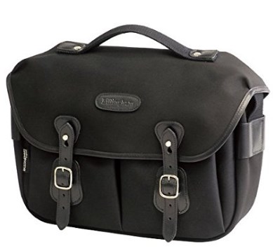 Hadley Pro Camera Shoulder Bag - Black with Black Leather Trim *FREE SHIPPING*