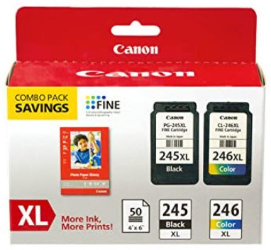 PG-245XL/CL-246XL Ink  & Paper Combo Pack *FREE SHIPPING*