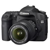 EOS-40d 10.1 Megapixel Digital SLR With Ef-S 18-55mm Is Image Stabelized Zoom Lens Kit