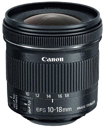 EF-S 10-18/4.5-5.6 IS STM Lens For Digital SLRs (67mm) *FREE SHIPPING*