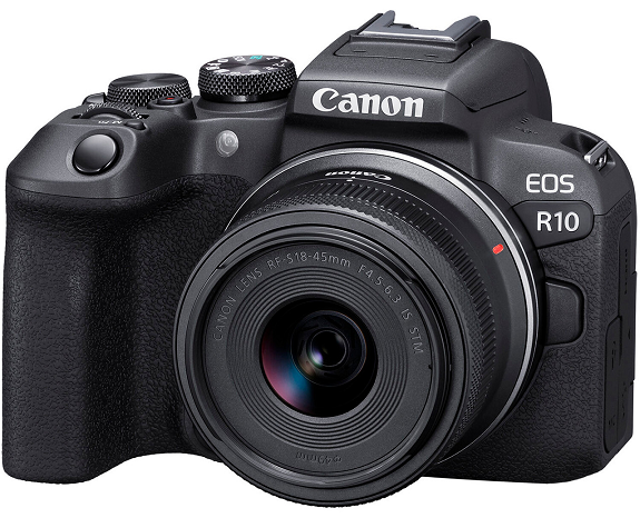 EOS R10 24.2 Megapixel APS-C Mirrorless Digital Camera with RF-S 18-45mm IS STM Lens Kit *FREE SHIPPING*