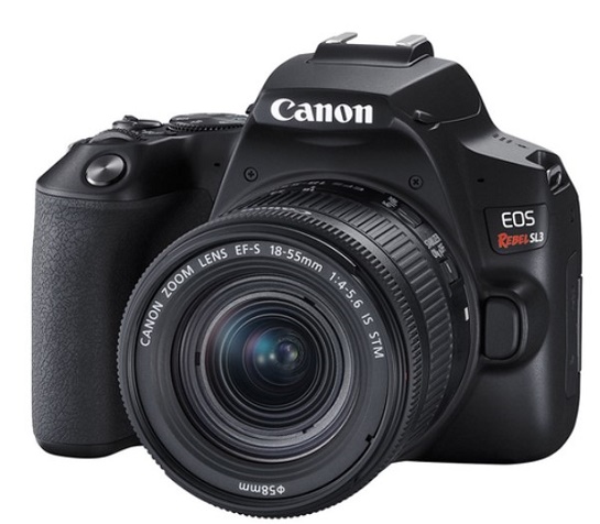 EOS Rebel SL3 24.1 MP 4K Video DSLR Camera w/18-55mm IS STM Lens - Black *FREE SHIPPING*