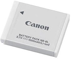 NB-6L Li-Ion Battery Pack  *FREE SHIPPING*