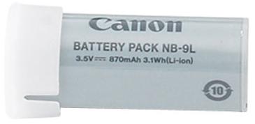 NB-9L Li-Ion Battery Pack  *FREE SHIPPING*