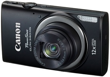 PowerShot Elph 340 HS 16.1 MegaPixel, 12x Optical Zoom, 3.0 In. LCD, Full HD Video, Wi-Fi Digital Camera - Black *FREE SHIPPING*