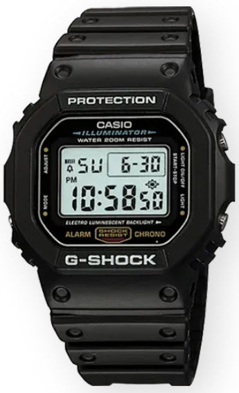 DW5600E-1V Classic G-Shock Watch *FREE SHIPPING*