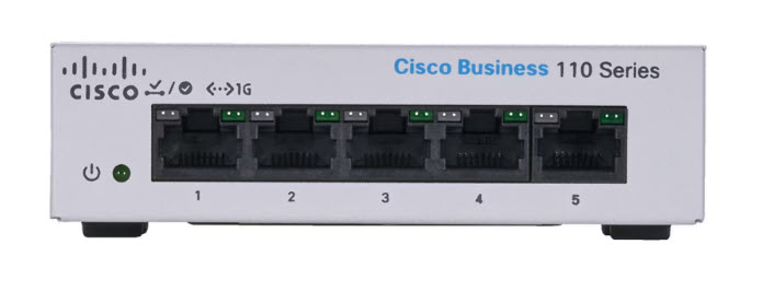 CBS110-5T-D 5-Port Gigabit Ethernet Unmanaged Switch - Silver *FREE SHIPPING*