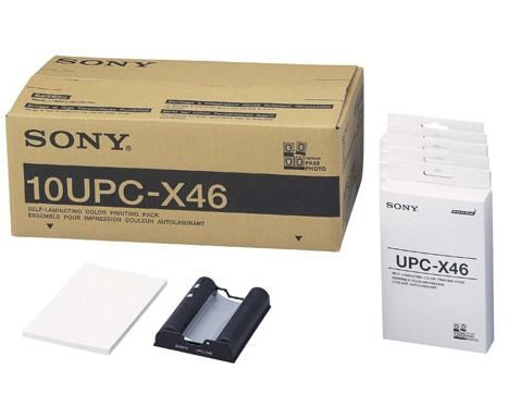10UPC-X46 Self-Laminating Color Printing Pack For  UPX-C100/200 Digital Printing System *FREE SHIPPING*