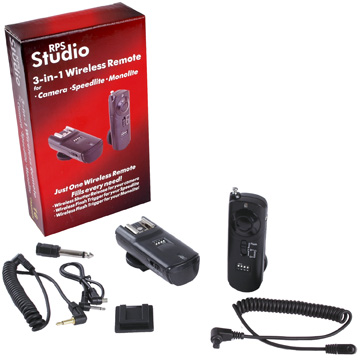 RPS Studio 3-in-1 Remote Control For Nikon D90 & D5000 *FREE SHIPPING*