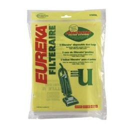 57802b Style U Filteraire Vacuum Bags - (3 Bags Per Pack) *FREE SHIPPING*