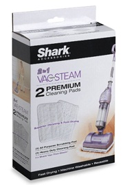 Shark XT2010 Vac-Then-Steam Mop Replacement Pads, 2-Pack *FREE SHIPPING*