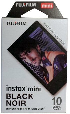 INSTAX Mini Black Instant Film (10 Exposures) *FREE SHIPPING*