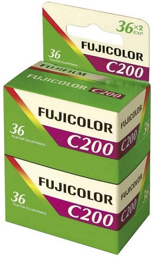 Fujicolor 200 135-36 Color Negative Print Film ISO 200 - 2-Pack - 72 Exposures *FREE SHIPPING*