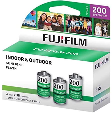 Fujicolor 200 135-36 Color Negative Print Film ISO 200 - 3-Pack - 108 Exposures *FREE SHIPPING*