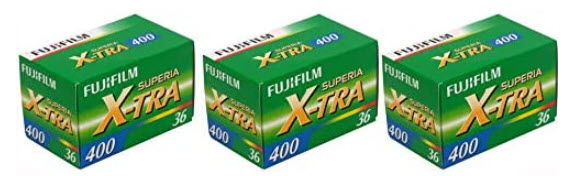 Fujicolor Superia X-TRA 400 135-36 35mm Negative Color Film - 3-Pack (108 Exposures) *FREE SHIPPING*