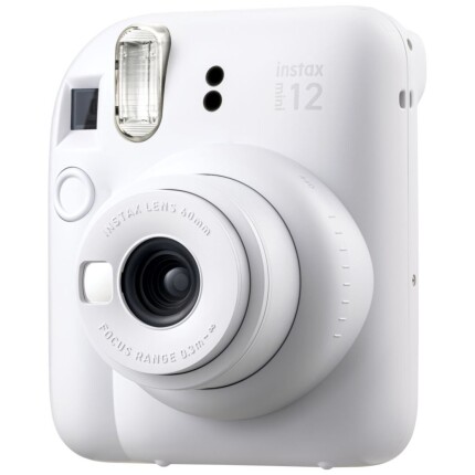 Instax Mini 12 Instant Camera - Clay White *FREE SHIPPING*