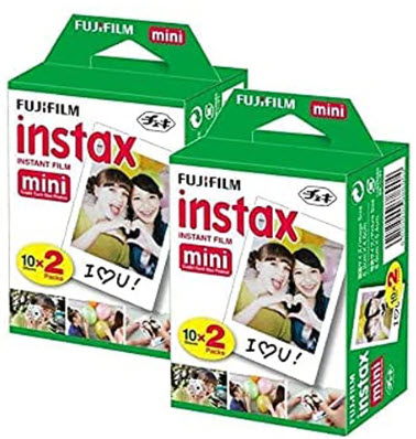 Instax Mini Instant Film Pack - 2 Twin Packs (40 Exposures) *FREE SHIPPING*