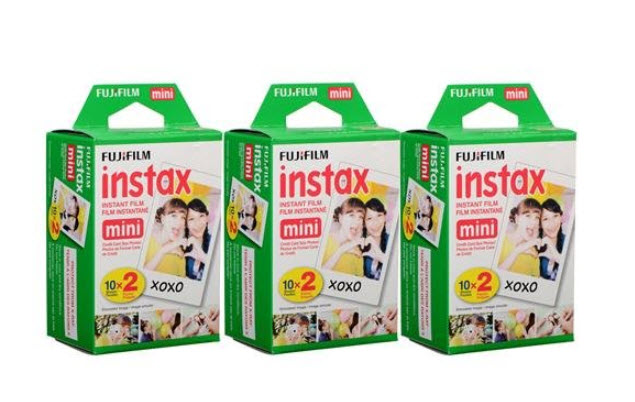 Instax Mini Instant Film Pack - 3 Twin Packs - (60 Exposures) *FREE SHIPPING*