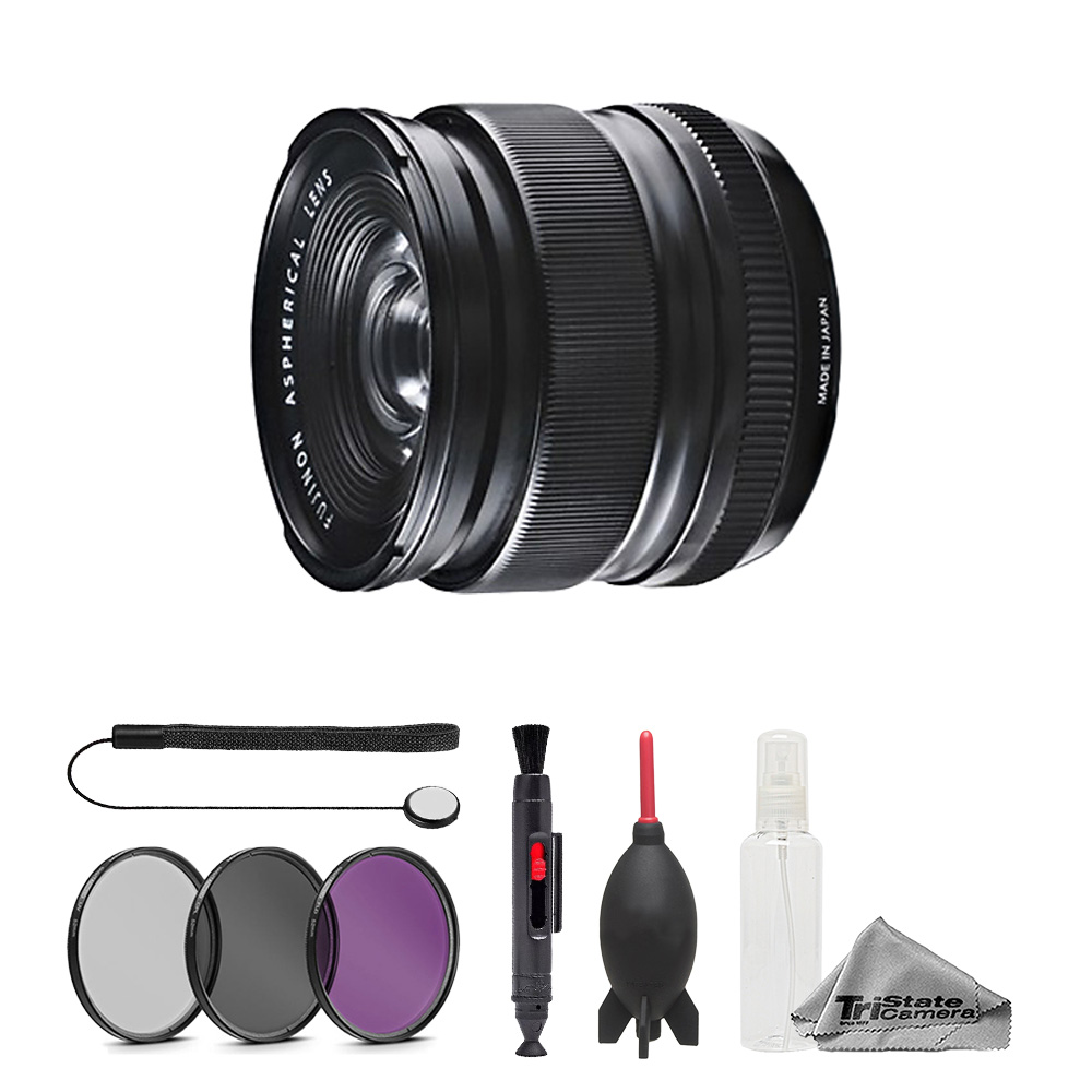 XF 14mm f/2.8 R Lens (Black) - 7pc Essentials Bundle *FREE SHIPPING*