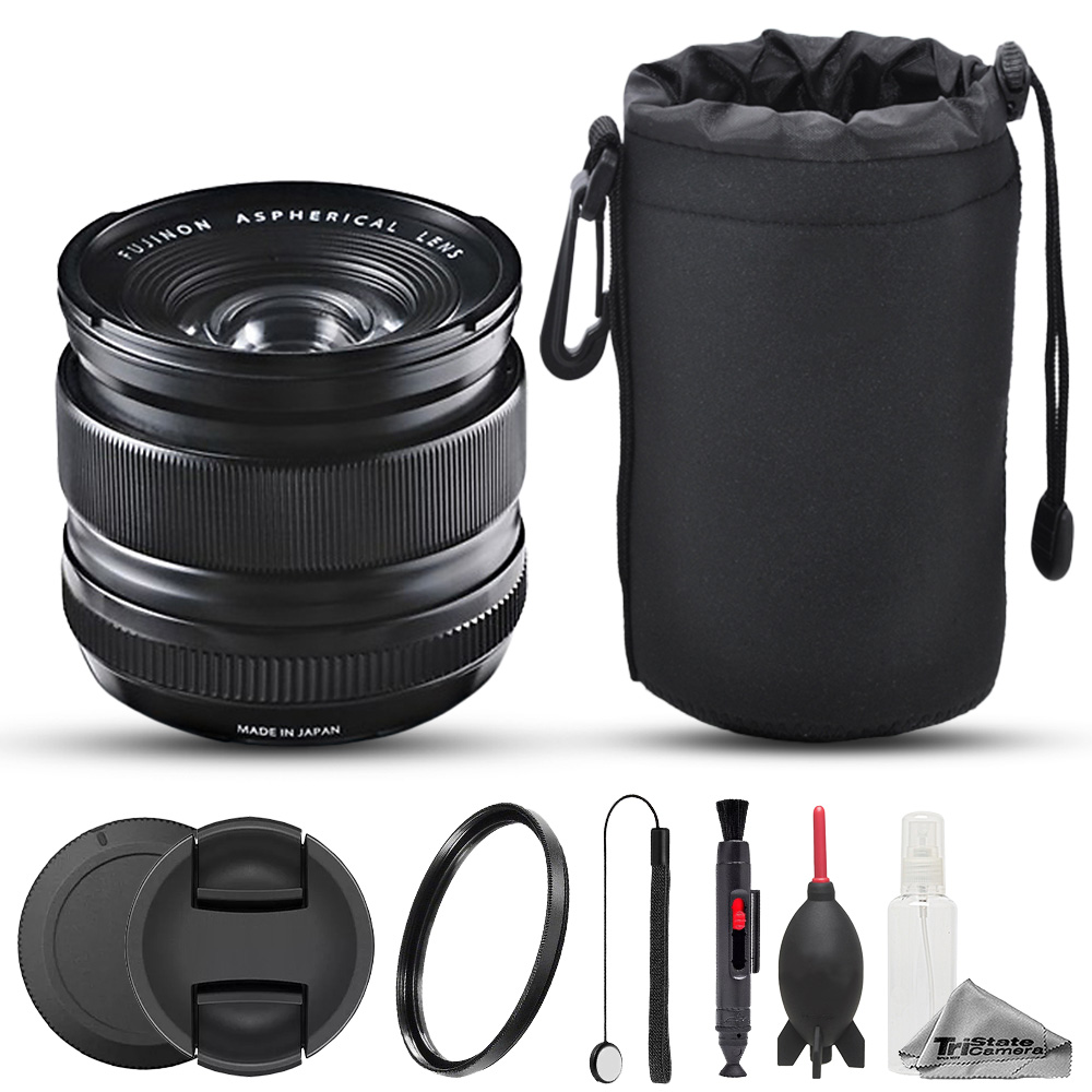 XF 14mm f/2.8 R Lens (Black) - 7pc Care Kit *FREE SHIPPING*