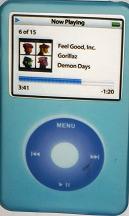 Ipod Silicone Case For Ipod Video 60gb - Blue (Discontinued)