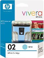 02 Light Cyan Ink Cartridge With Vivera Ink 