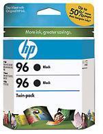 96 Twinpack Black Inkjet Print Cartridge With Vivera Ink (Yield: 860 Pages)