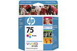 75 Tri-Color Inkjet Print Cartridge (Yield: 170 Color Papers)