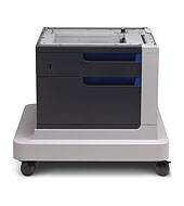 Cc422a Color Laserjet 500-Sheet Paper Feeder And Cabinet