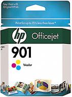 901 Tri-Color Officejet Ink Cartridge (Yield: 360 Pages)