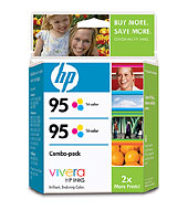 95 2-Pack Tri-Color Inkjet Print Cartridges (Yield: 330 Pages)